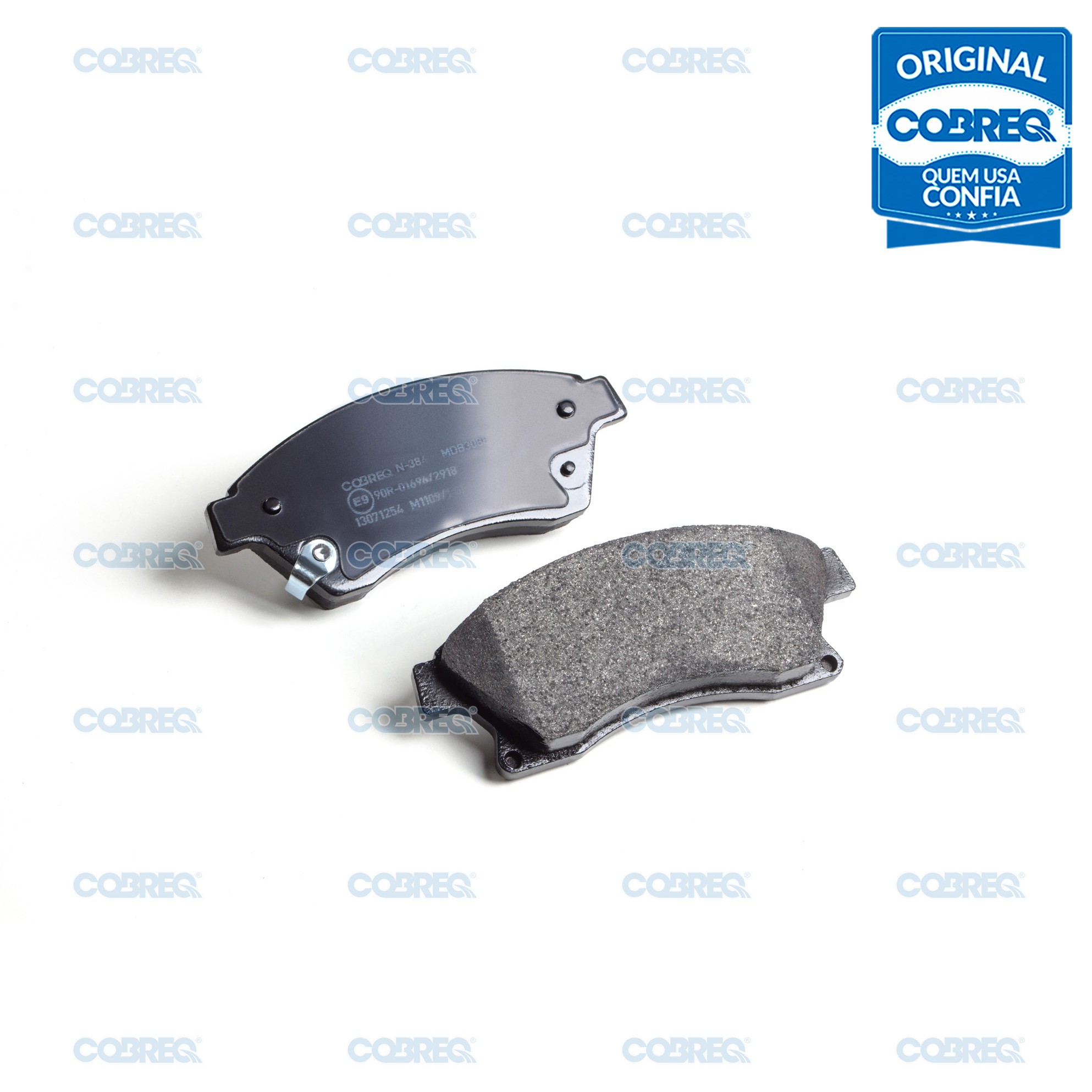 Pastilha de Freio Dianteira para Chevrolet Cruze e Cruze Sport6 - Cobreq - N-384