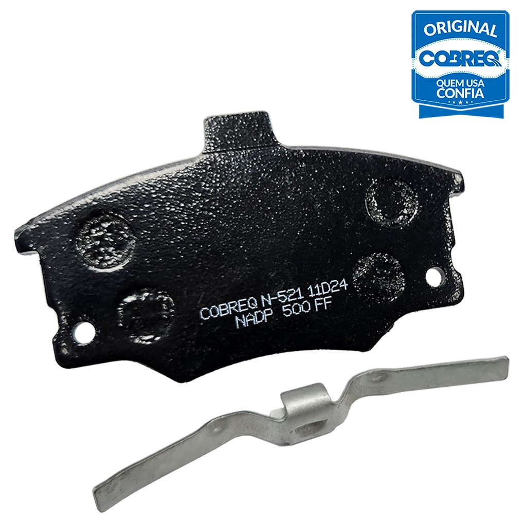 Pastilha de Freio Dianteira para Fiat Tipo e Uno - Cobreq - N-521