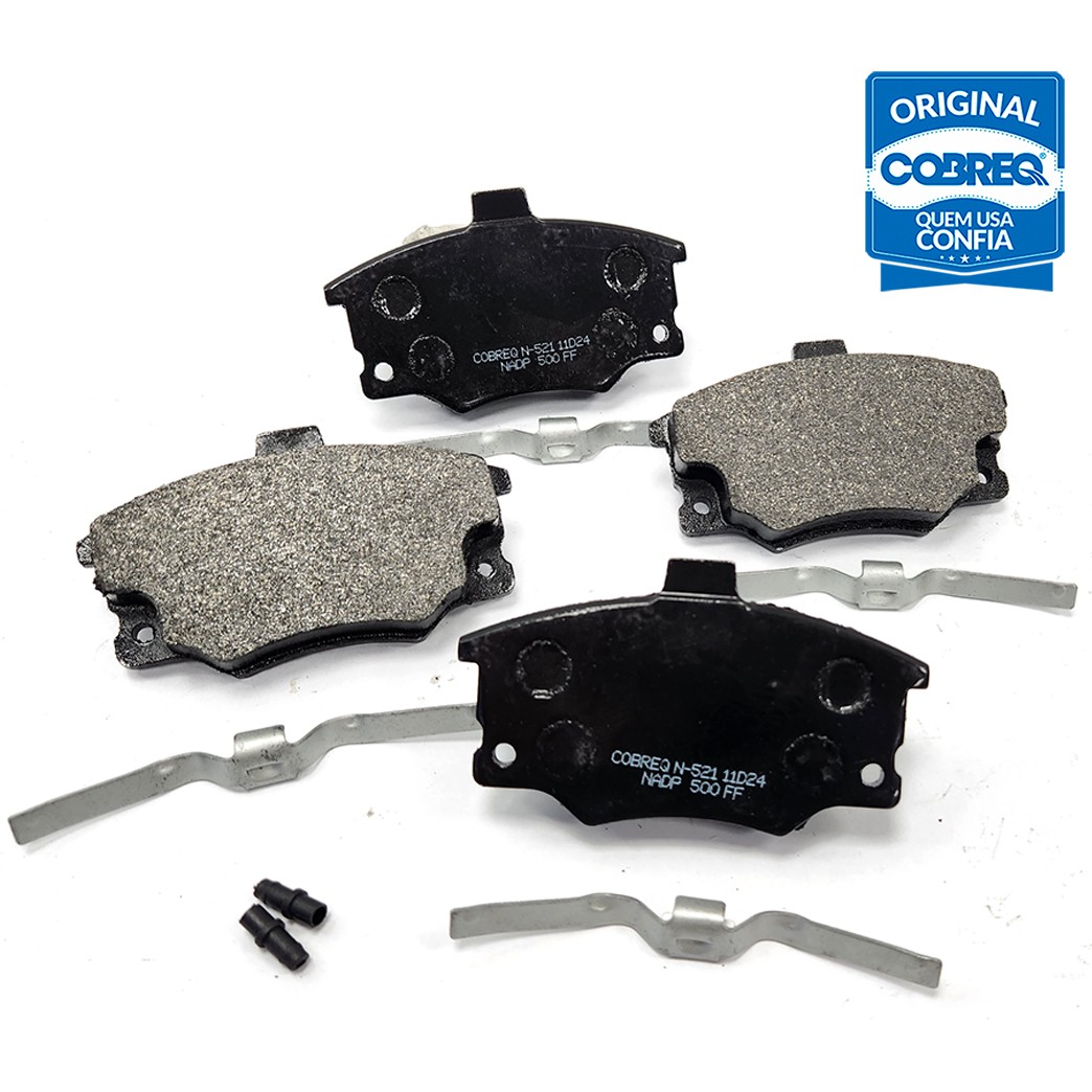 Pastilha de Freio Dianteira para Fiat Tipo e Uno - Cobreq - N-521