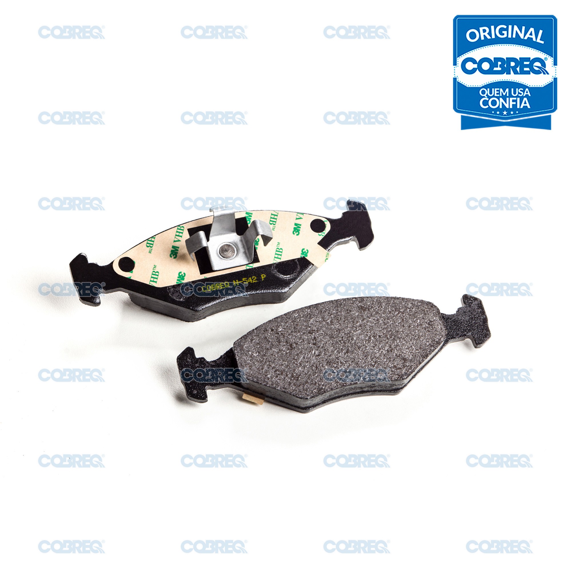 Pastilha de Freio Dianteira para Fiat Uno - Cobreq - N-542