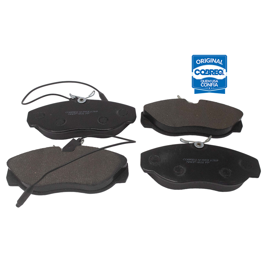 Pastilha de Freio Dianteira para Citroen Jumper e Fiat Ducato - Cobreq - N-553