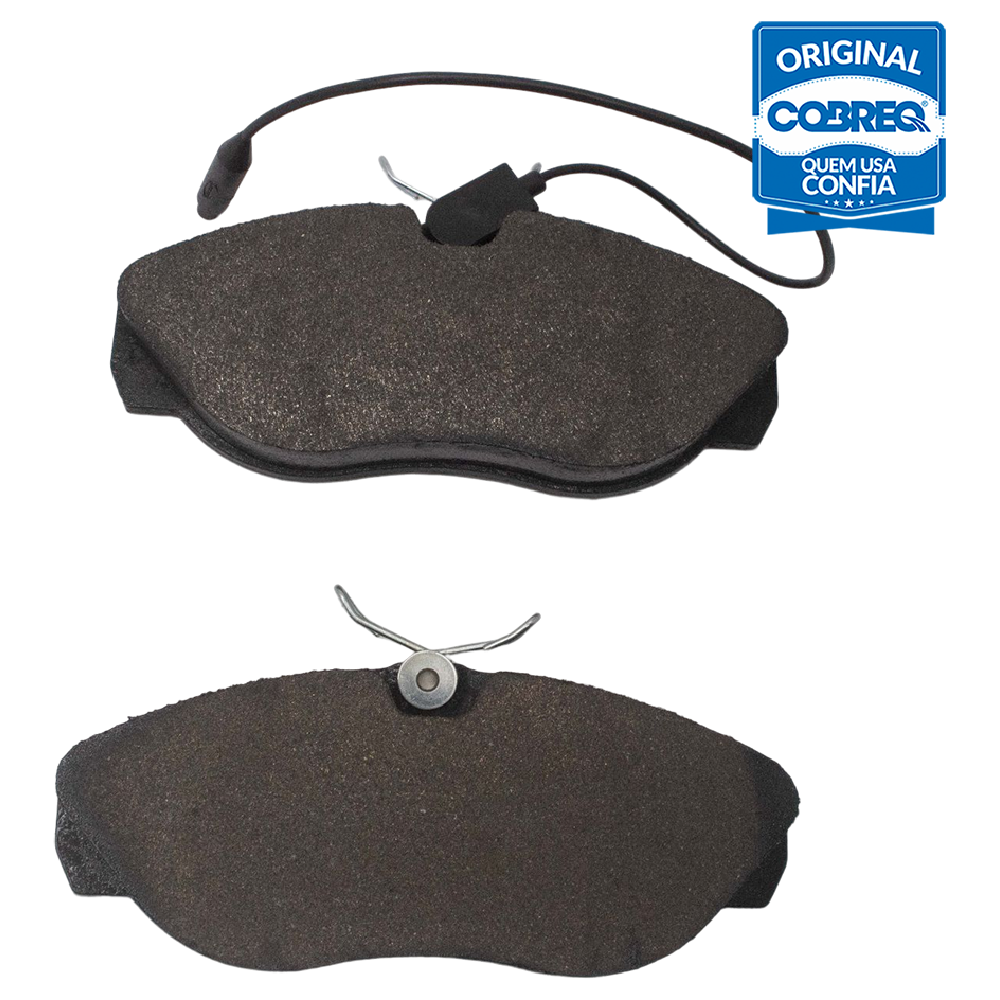 Pastilha de Freio Dianteira para Citroen Jumper e Fiat Ducato - Cobreq - N-553