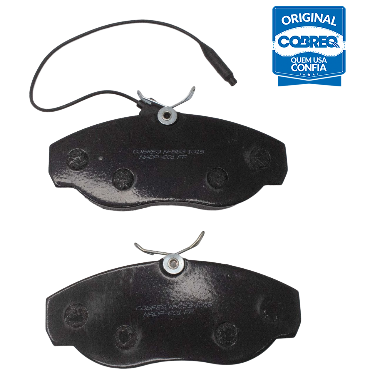 Pastilha de Freio Dianteira para Citroen Jumper e Fiat Ducato - Cobreq - N-553