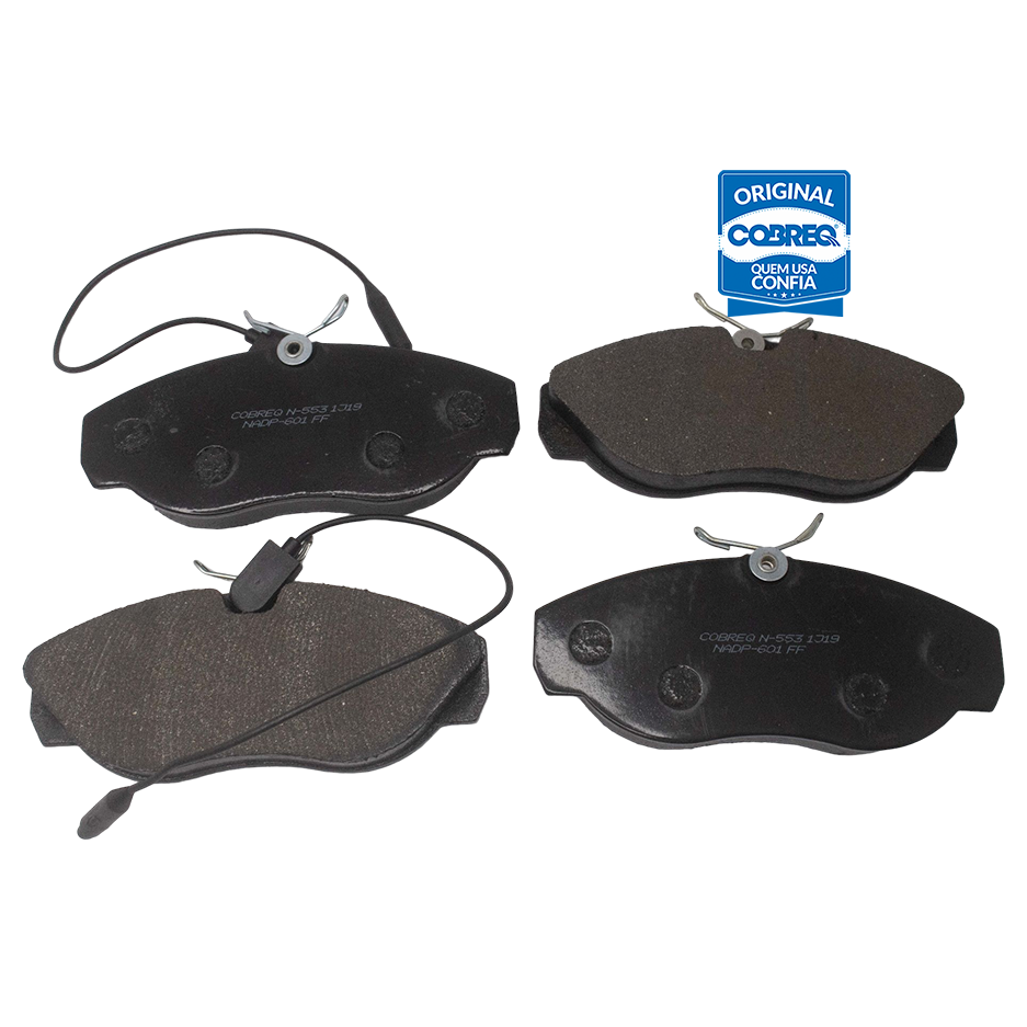 Pastilha de Freio Dianteira para Citroen Jumper e Fiat Ducato - Cobreq - N-553