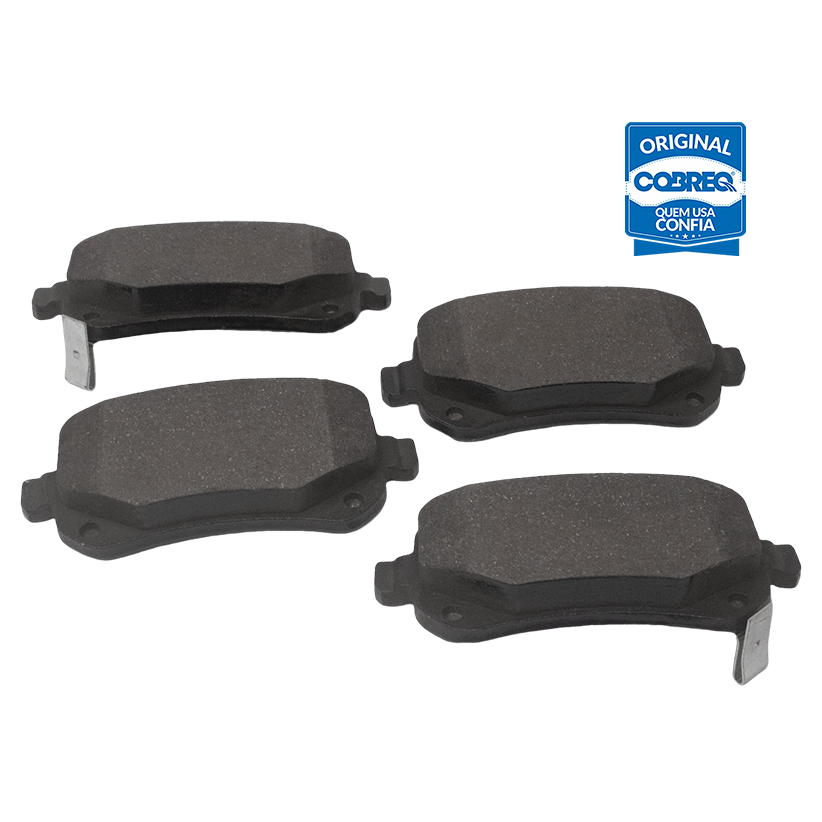 Pastilha de Freio Traseira para Dodge Journey e Fiat Freemont - Cobreq - N-737