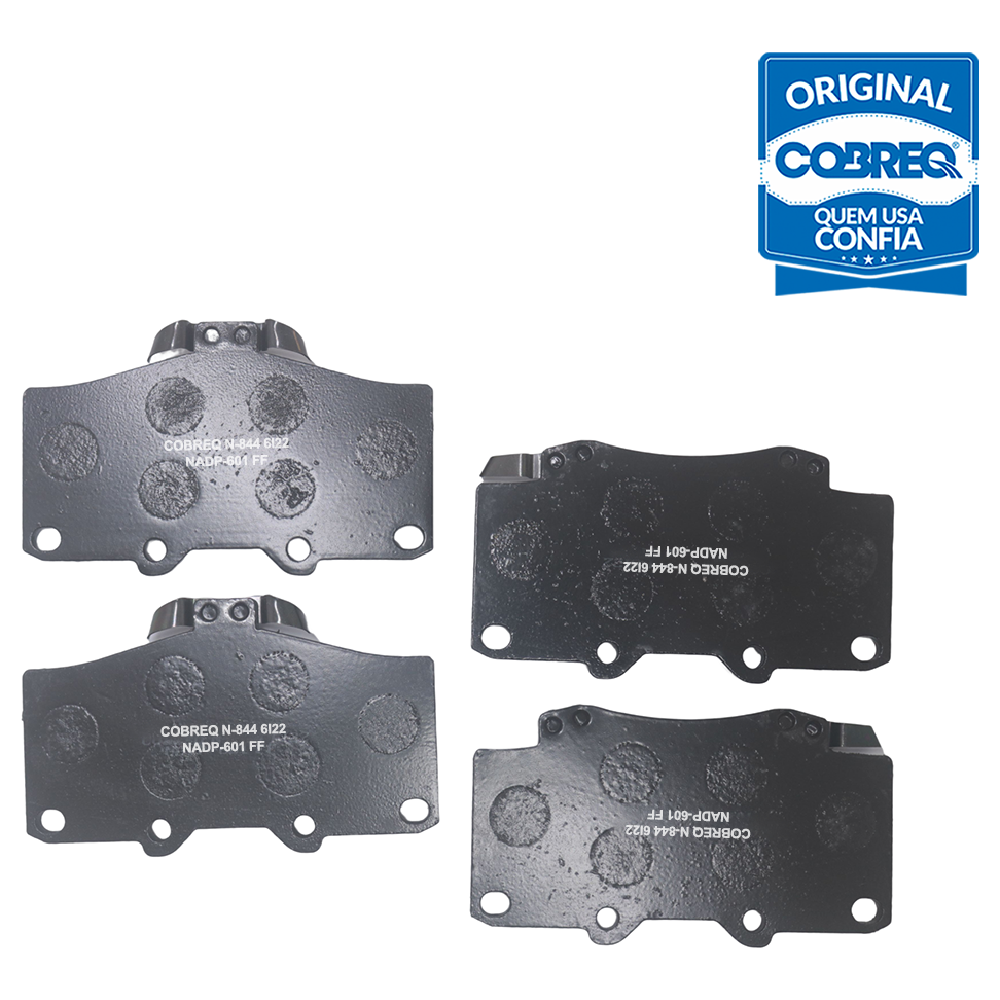 Pastilha de Freio Dianteira para Toyota Hilux - Cobreq - N-844