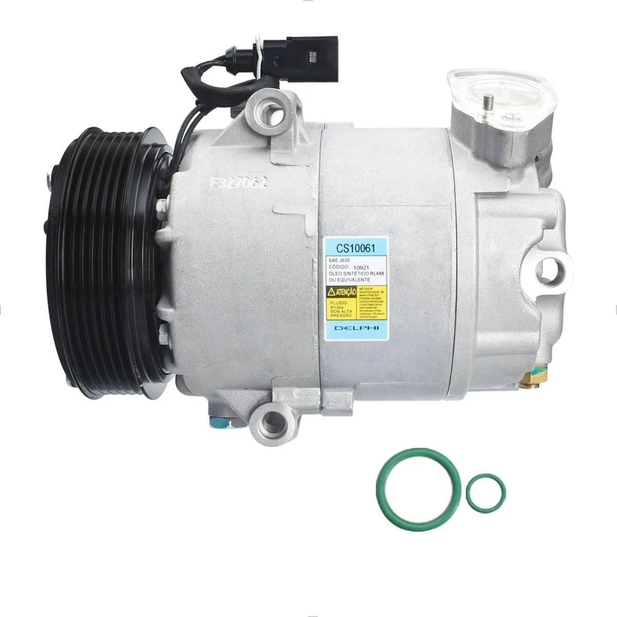 Compressor Ar Condicionado FOX 1.0 1.6 CROSSFOX POLO SPACEFOX 1.6 - Delphi - CS10061