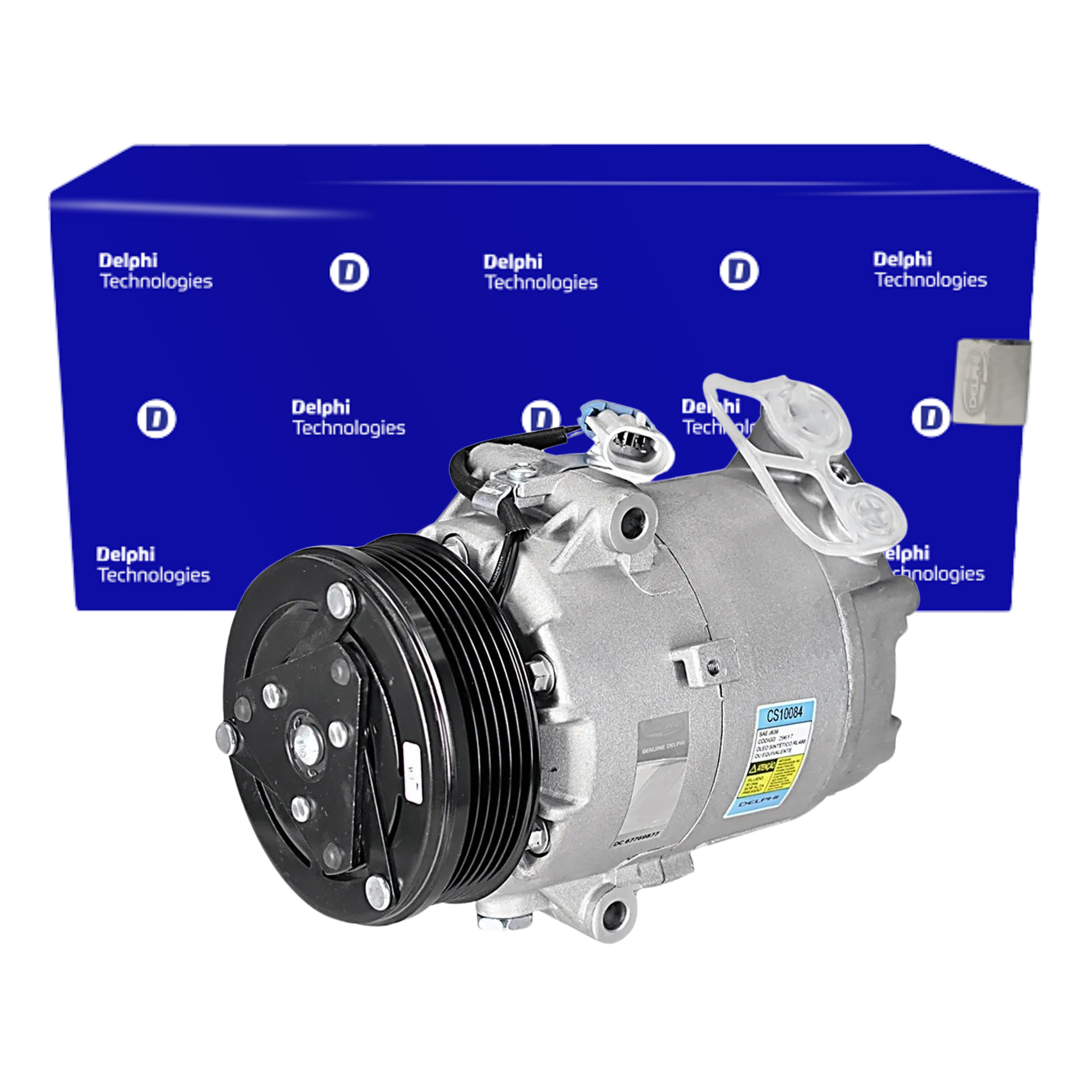 Compressor de Ar Condicionado para Chevrolet Zafira - Delphi - CS10084