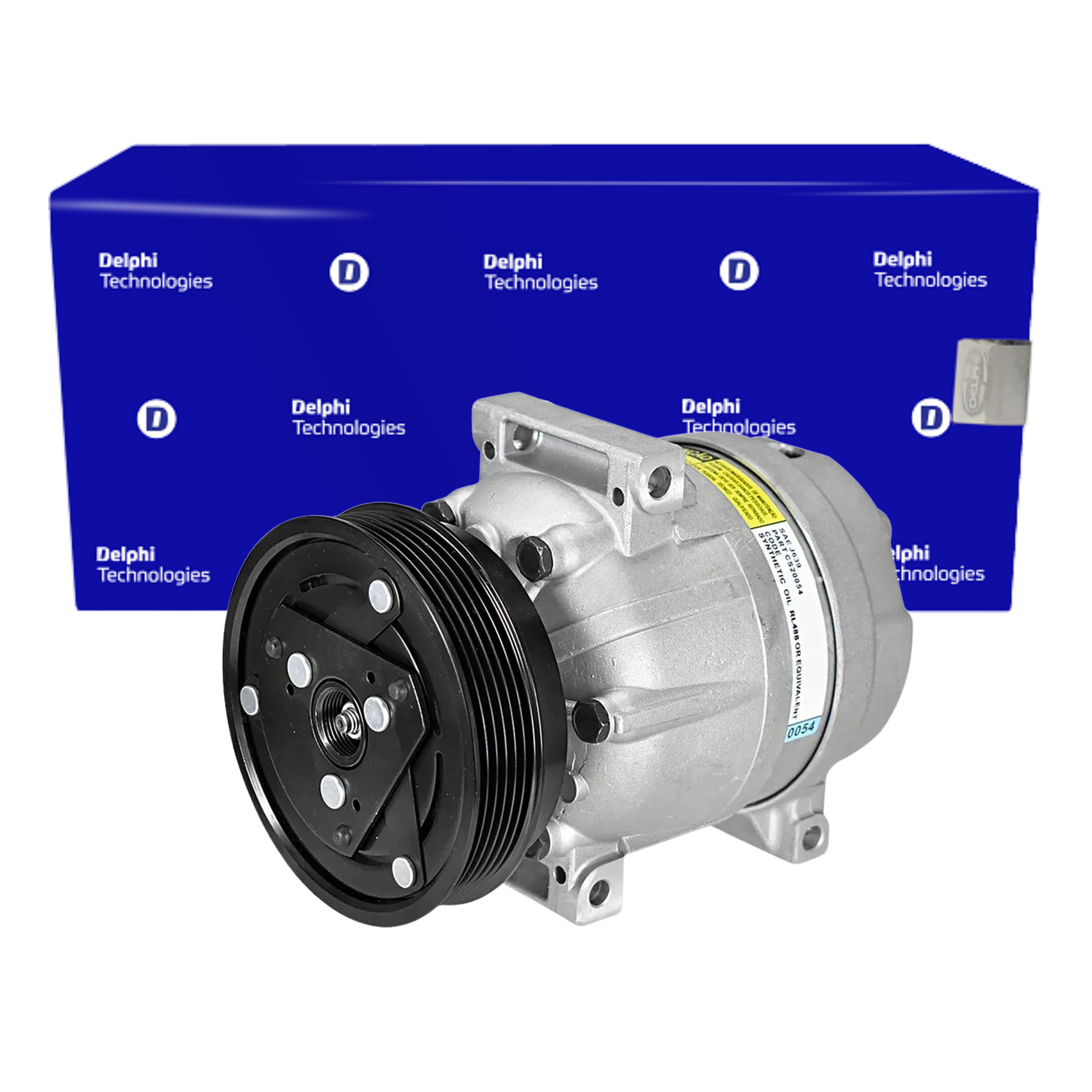 Compressor de Ar Condicionado para Renault Megane e Scenic - Delphi - CS20054