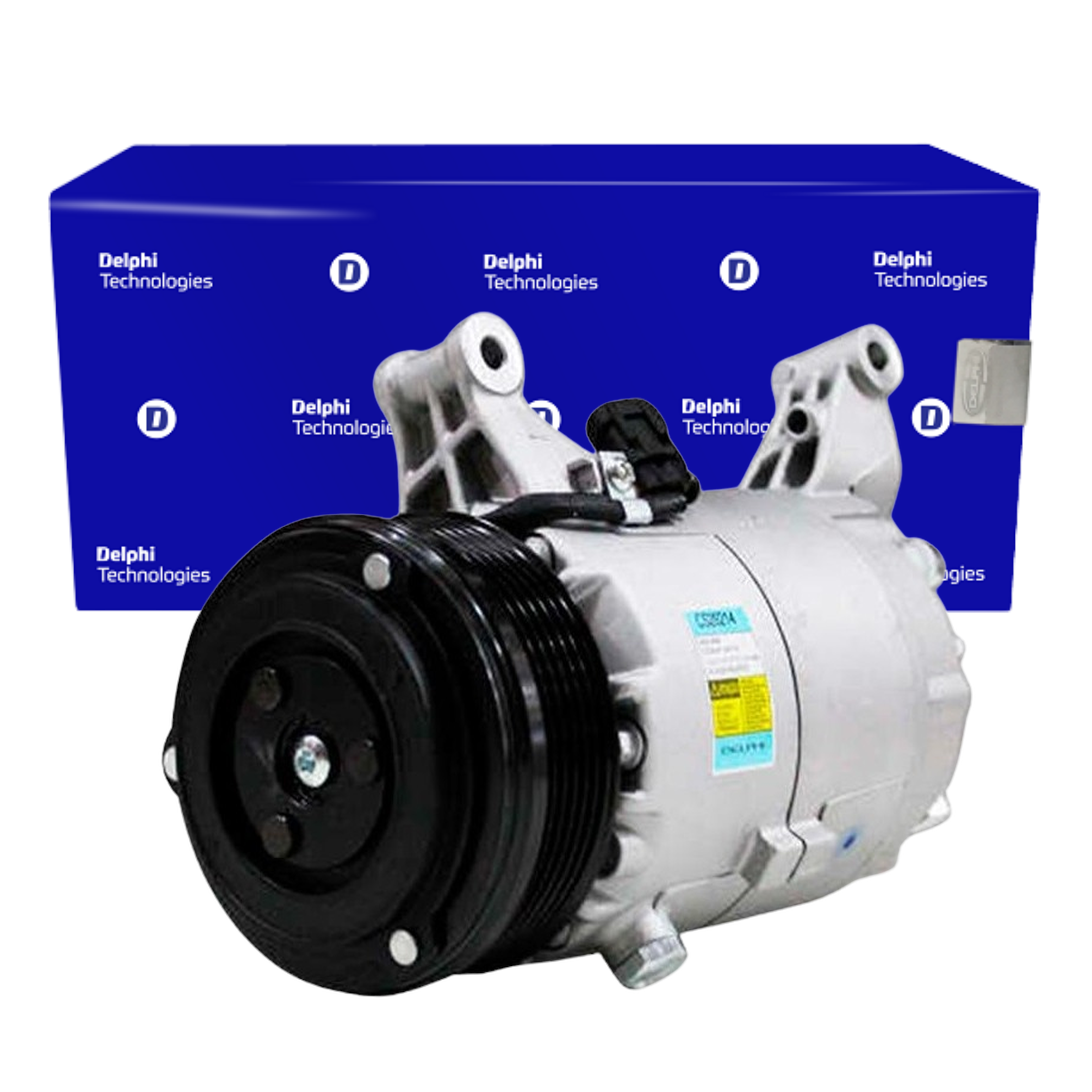 Compressor Ar Condicionado PALIO SIENA IDEA PUNTO STRADA BRAVO DOBLO LINEA - Delphi - CS20214