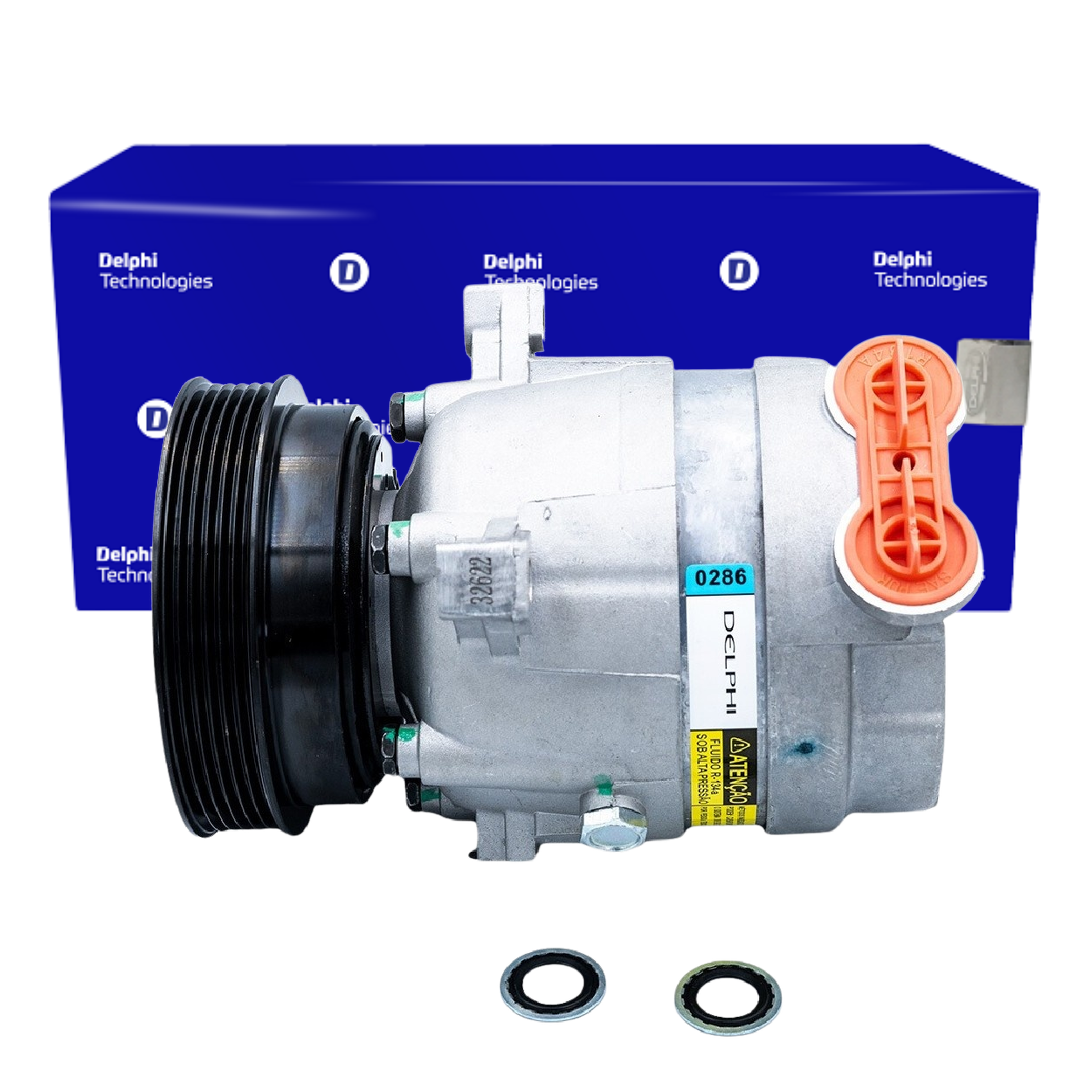 Compressor Ar Condicionado CORSA 1.0 1.4 1.6 CLASSIC 1.6 - Delphi - CS20286