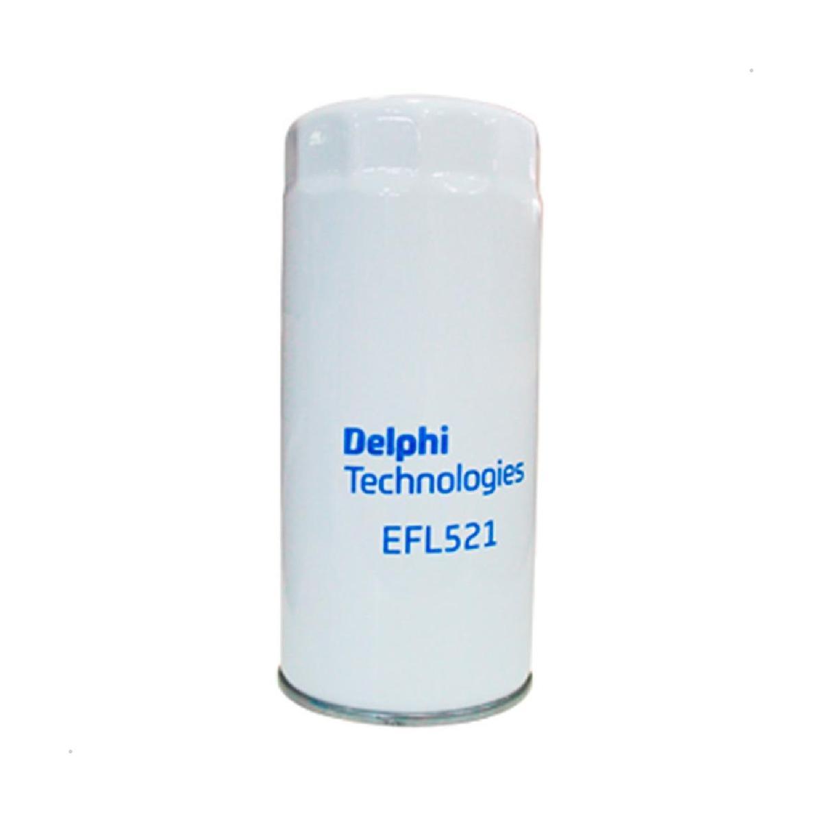 Filtro Blindado de Óleo Lubrificante - Delphi - EFL521