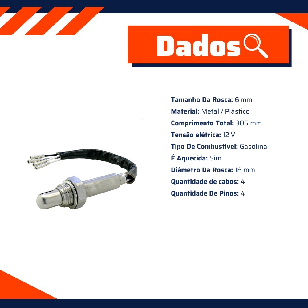 Sonda Lambda - Delphi - ES10778