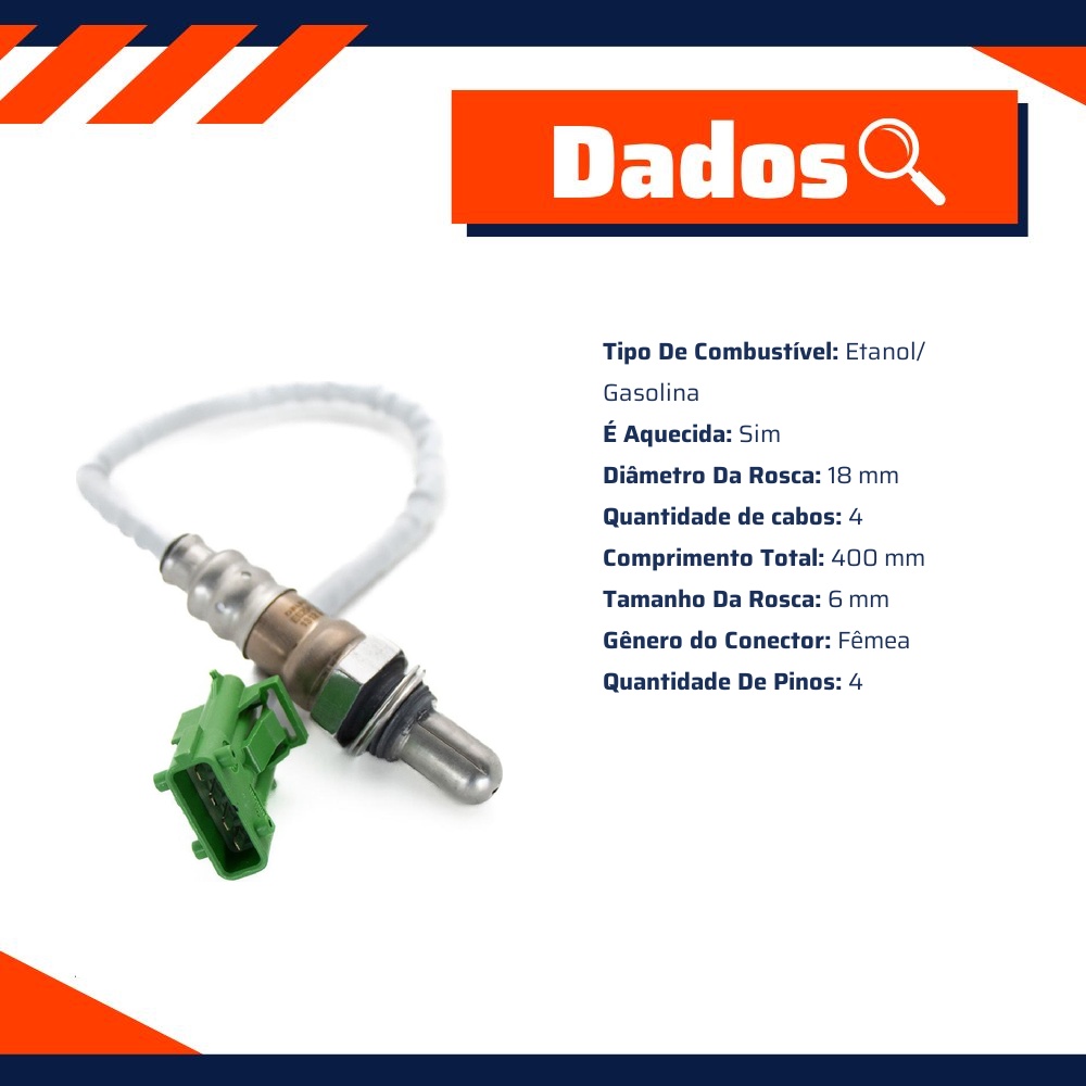 Sonda Lambda - Delphi - ES20405
