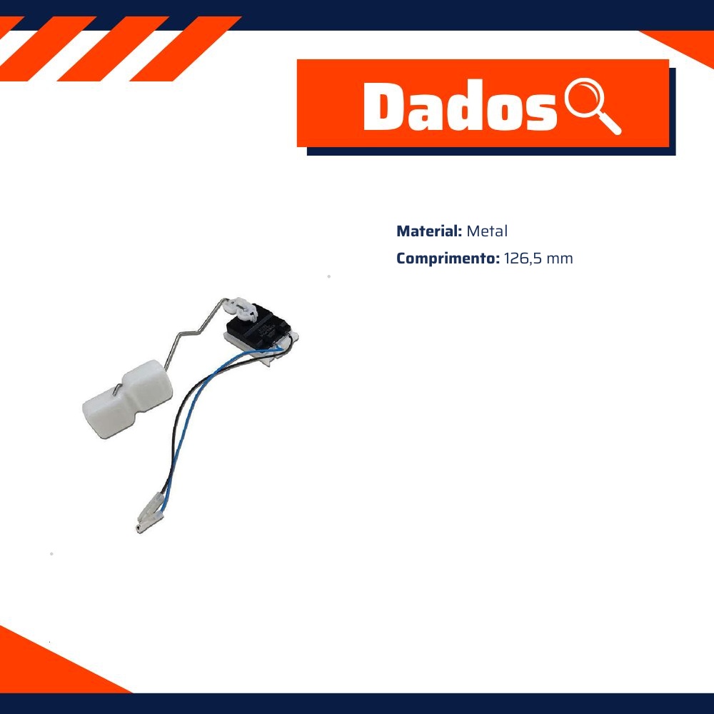 Sensor de Nível de Combustível para Fiat Strada e Uno - Delphi - FL0336