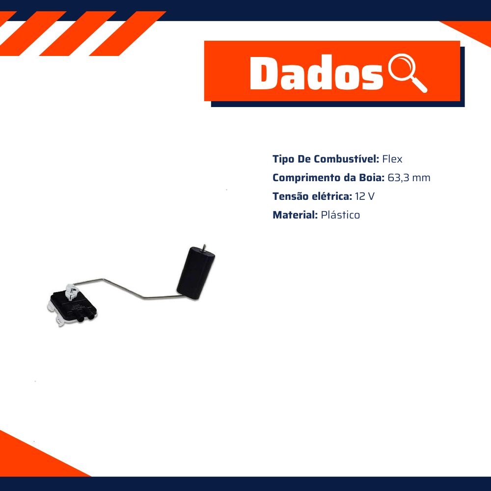 Sensor de Nível de Combustível - Delphi - FL0346