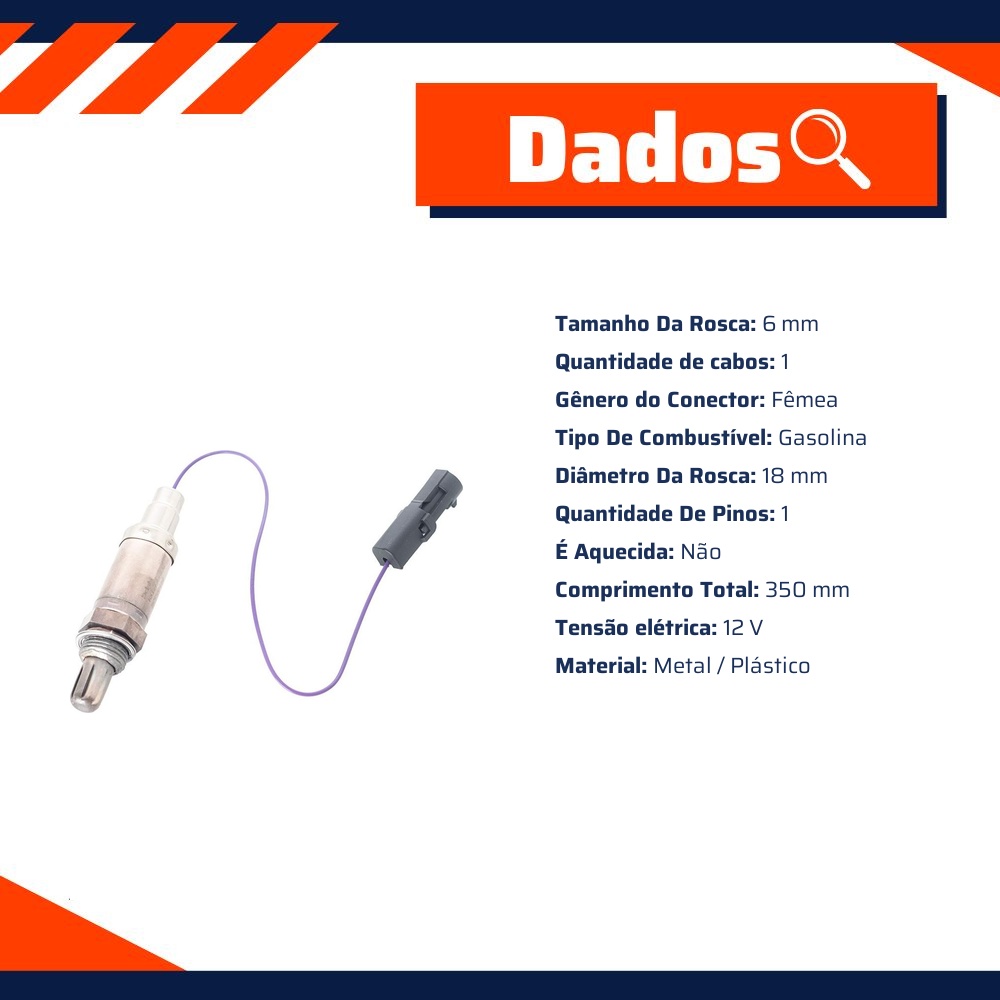 Sonda Lambda - Delphi - SOD00139