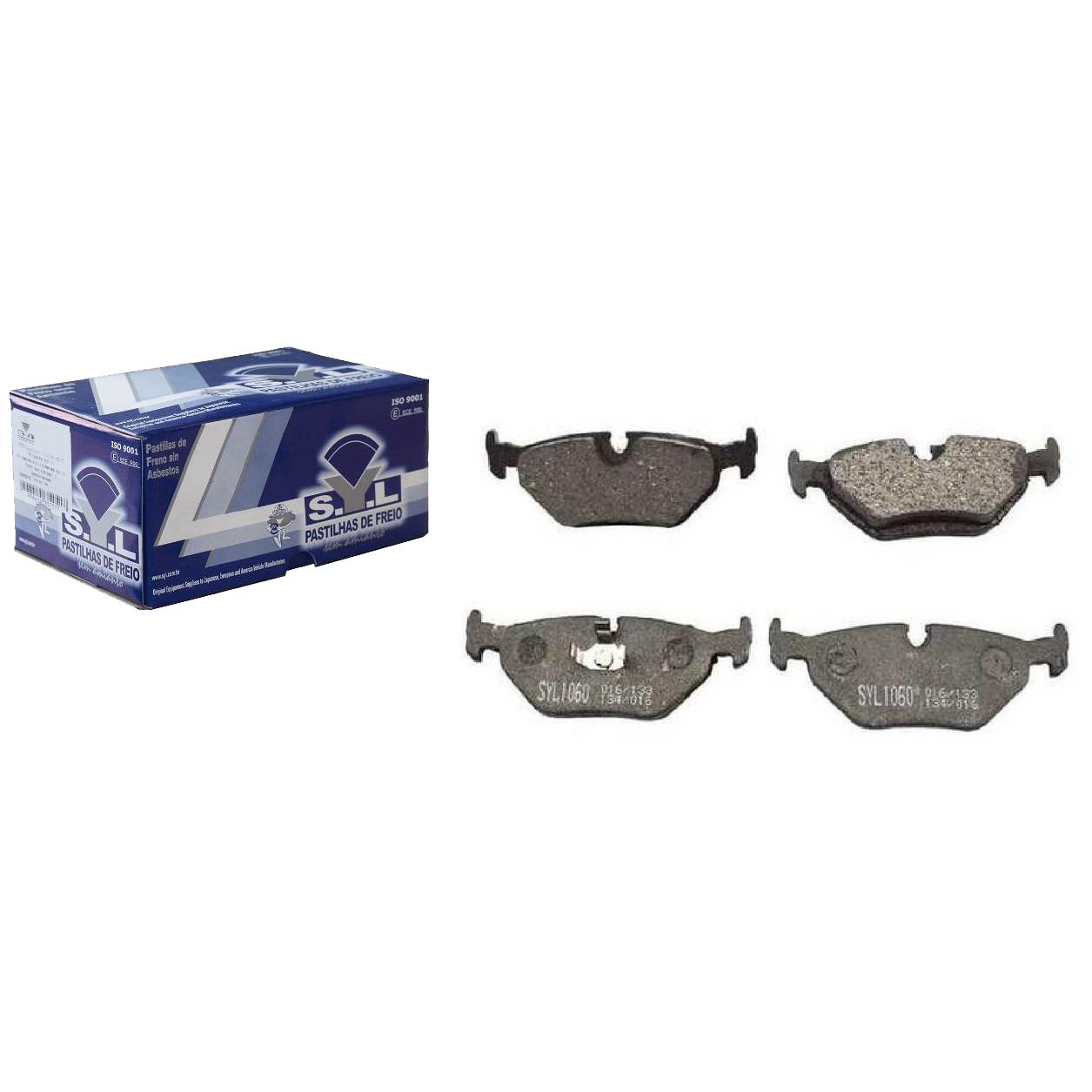 Jogo de Pastilhas de Freio Traseira para BMW Z3 - Syl - 1060