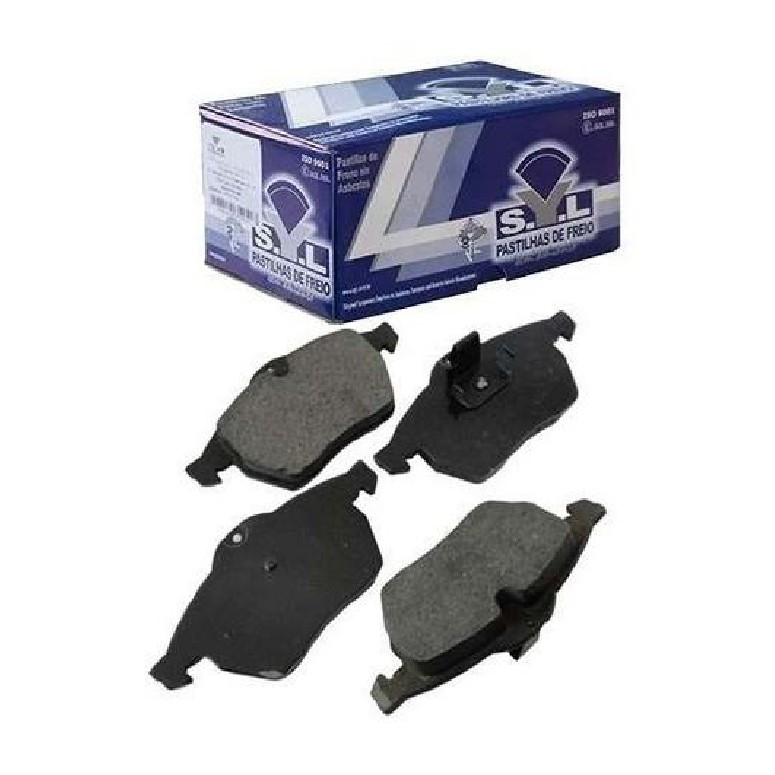 Jogo de Pastilhas de Freio Dianteira para Chevrolet Vectra - Syl - 1084