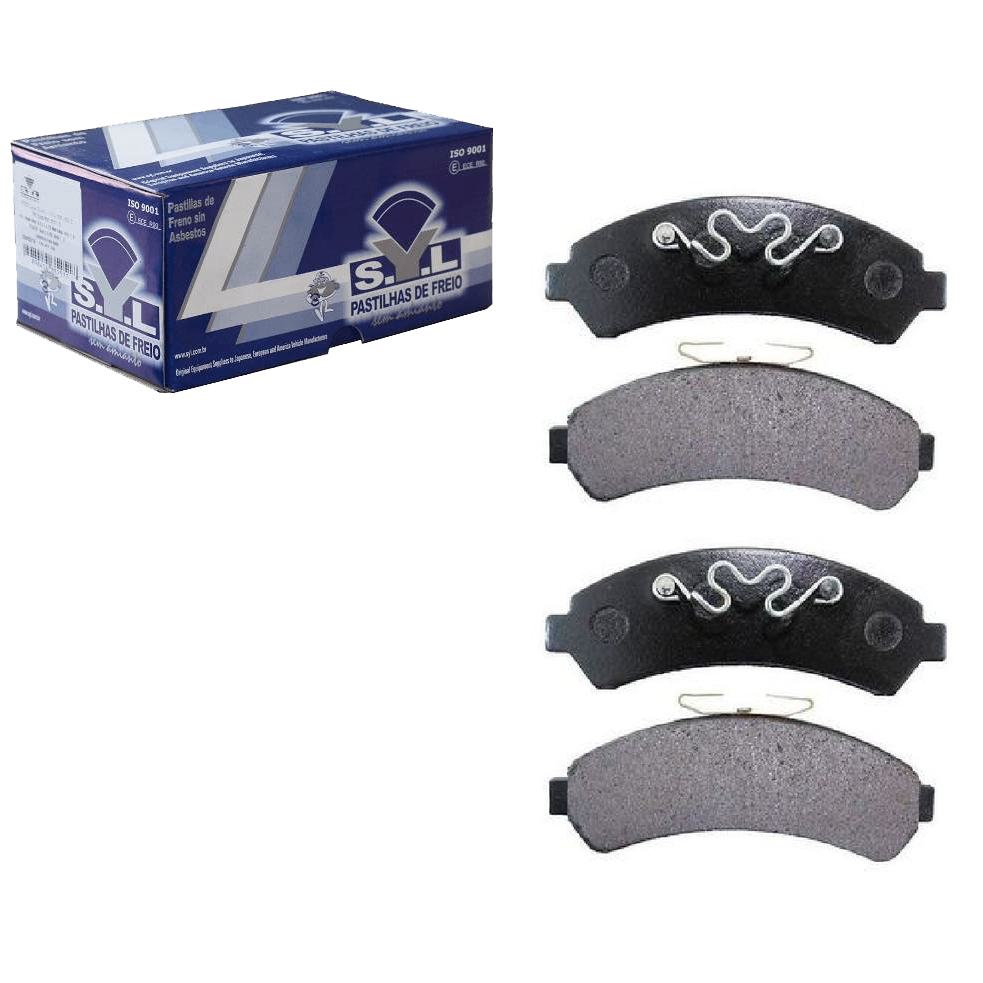 Jogo de Pastilhas de Freio Dianteira para Chevrolet Blazer e S10 - Syl - 1114