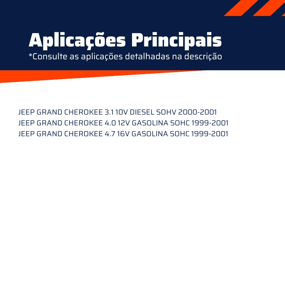 Jogo de Pastilhas de Freio Dianteira para Jeep Grand Cherokee - Syl - 1126
