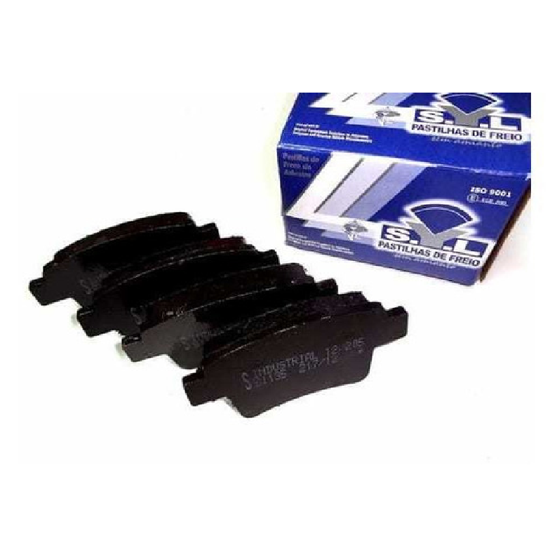 Jogo de Pastilhas de Freio Traseira para Citroen C4 Picasso e Peugeot 408 - Syl - 1135