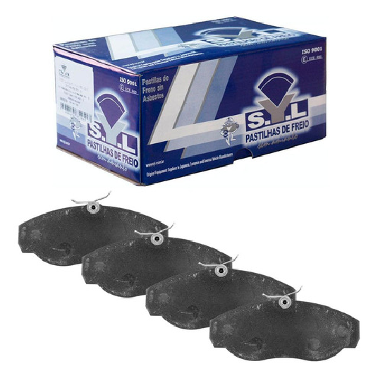 Jogo de Pastilhas de Freio Dianteira para Citroen Jumper - Syl - 1142
