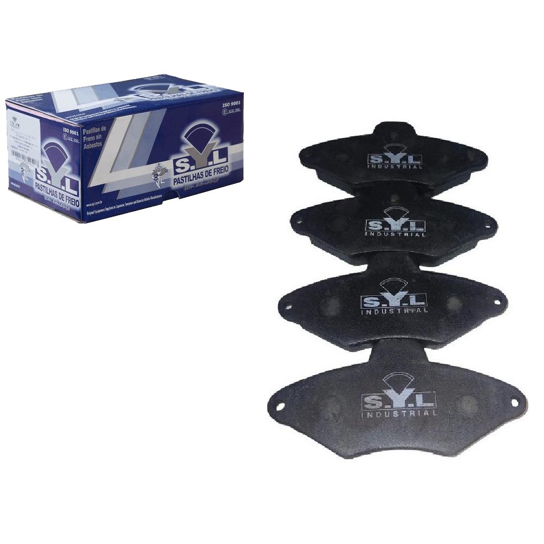 Jogo de Pastilhas de Freio Dianteira para Citroen Xantia - Syl - 1144