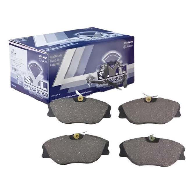 Jogo de Pastilhas de Freio Dianteira para Peugeot 406 e 806 - Syl - 1148