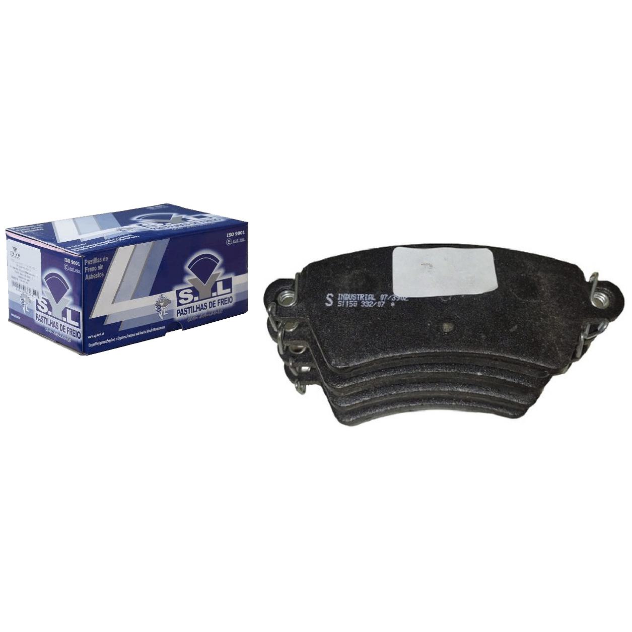 Jogo de Pastilhas de Freio Dianteira para Citroen Xsara e Xsara Break - Syl - 1150