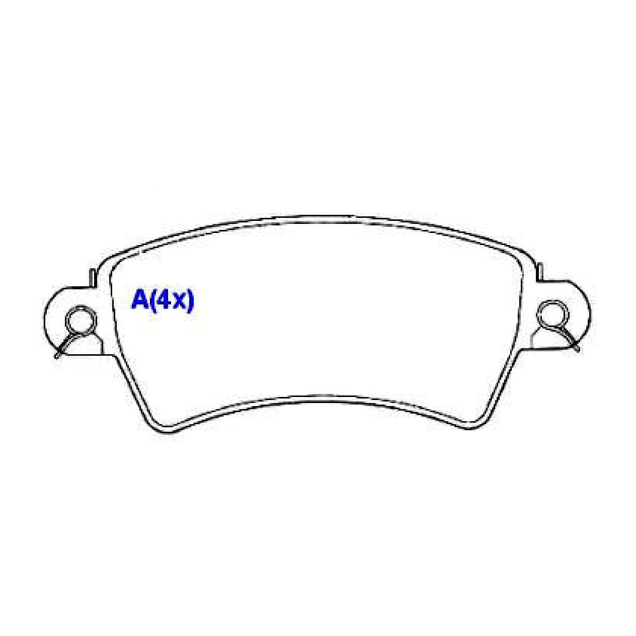 Jogo de Pastilhas de Freio Dianteira para Citroen Xsara e Xsara Break - Syl - 1150