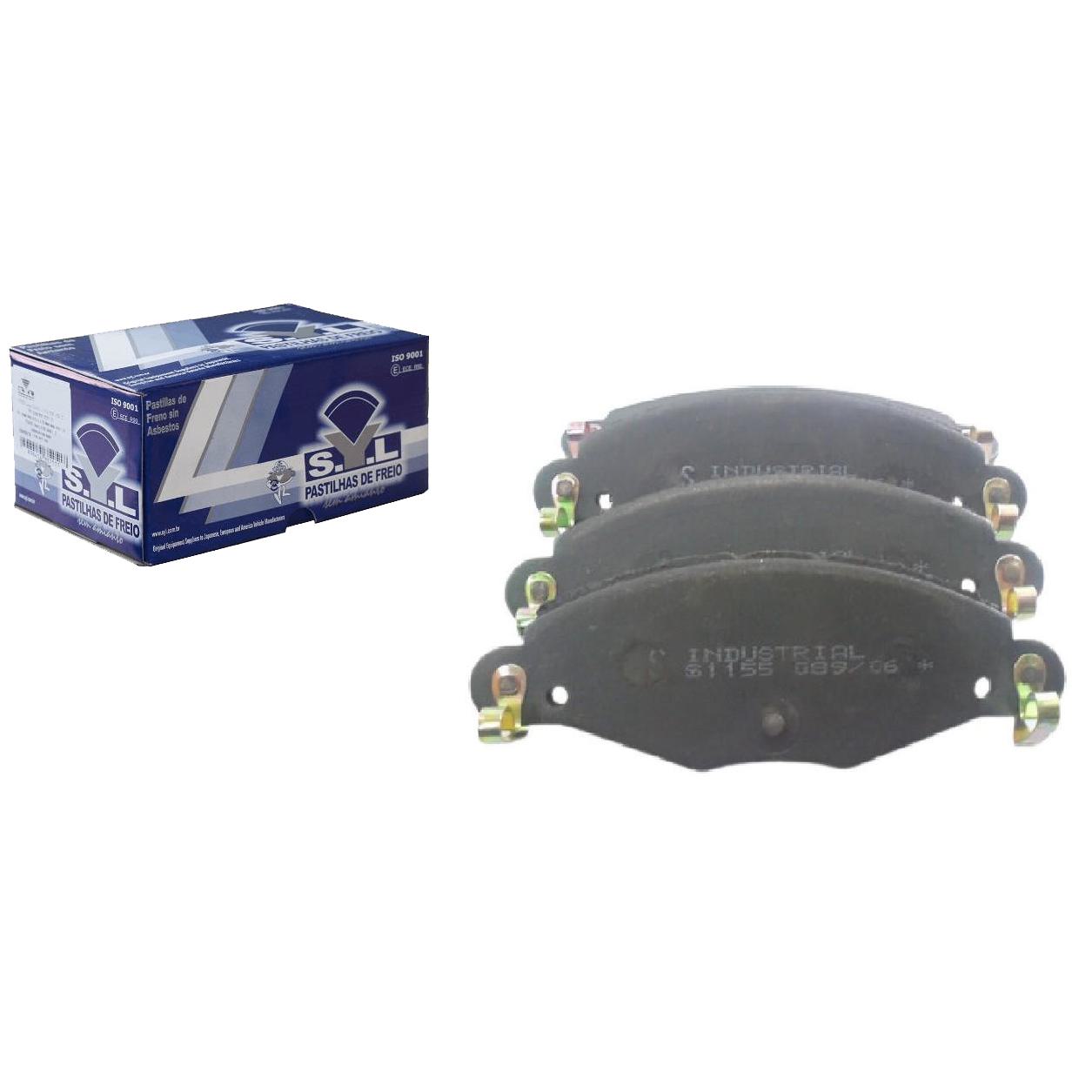 Jogo de Pastilhas de Freio Dianteira para Citroen C5 e C5 Break - Syl - 1155