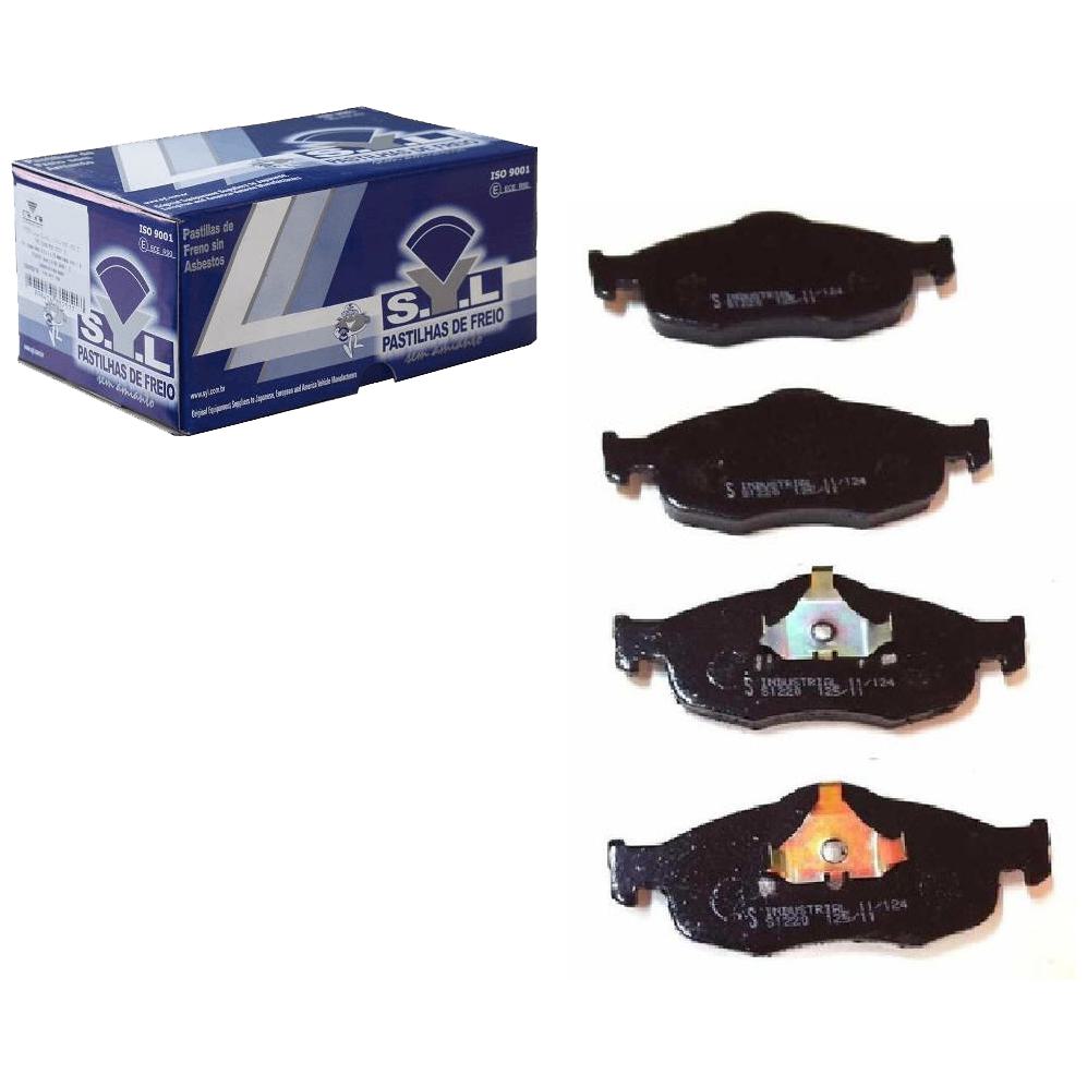 Jogo de Pastilhas de Freio Dianteira para Ford Mondeo e Volvo V70 - Syl - 1220