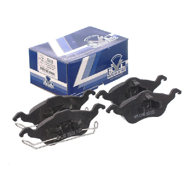 Jogo de Pastilhas de Freio Dianteira para Ford Focus e Focus Sedan - Syl - 1240
