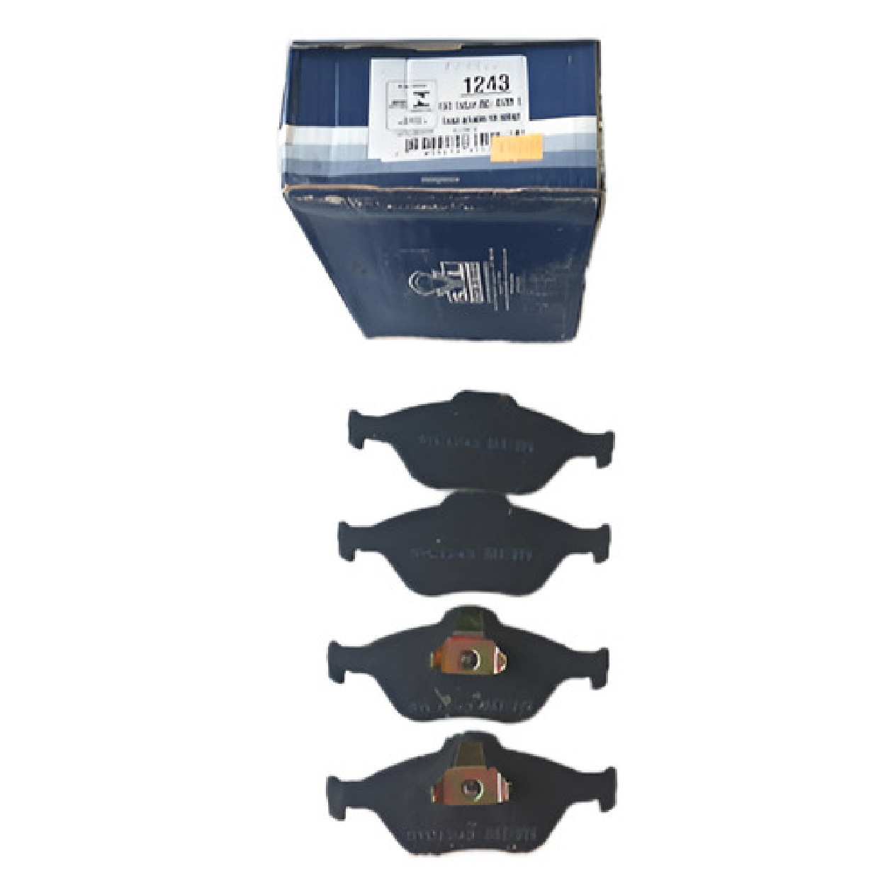 Jogo de Pastilhas de Freio Dianteira para Ford Ecosport e Fiesta - Syl - 1243
