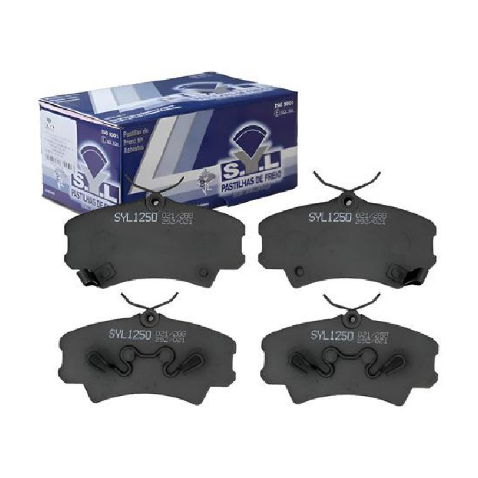 Jogo de Pastilhas de Freio Dianteira para Honda Civic - Syl - 1250