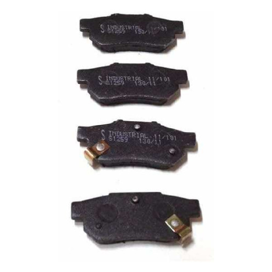 Jogo de Pastilhas de Freio Traseira para Honda Civic e FIT - Syl - 1259