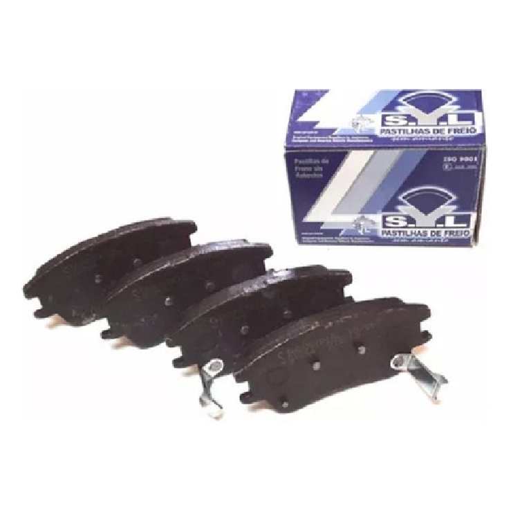 Jogo de Pastilhas de Freio Dianteira para Hyundai Atos Prime - Syl - 1264