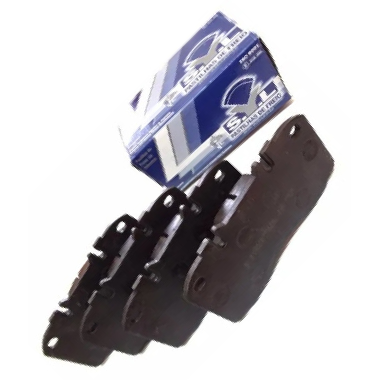 Jogo de Pastilhas de Freio Dianteira para Iveco Daily 70C16 - Syl - 1268