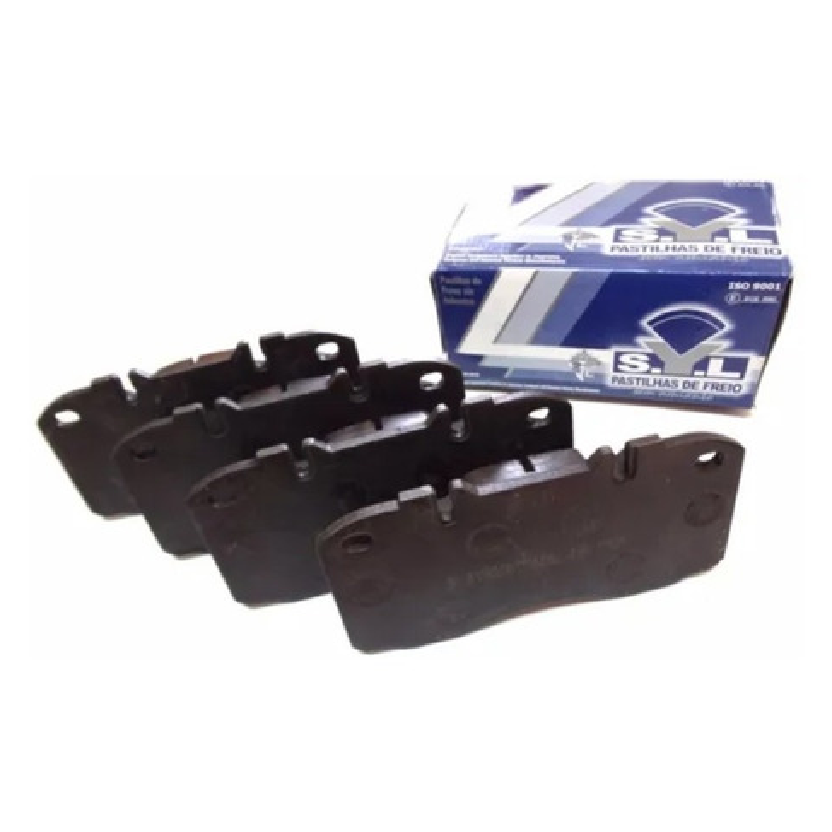 Jogo de Pastilhas de Freio Dianteira para Iveco Daily 70C16 - Syl - 1268