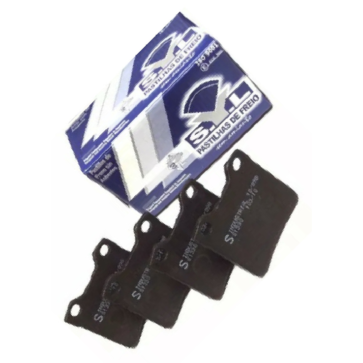 Jogo de Pastilhas de Freio Traseira para Peugeot 406 - Syl - 1330