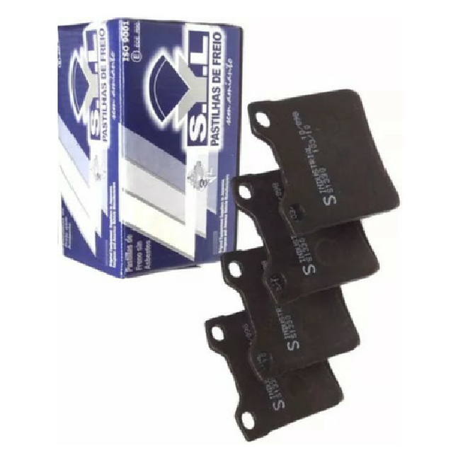 Jogo de Pastilhas de Freio Traseira para Peugeot 406 - Syl - 1330