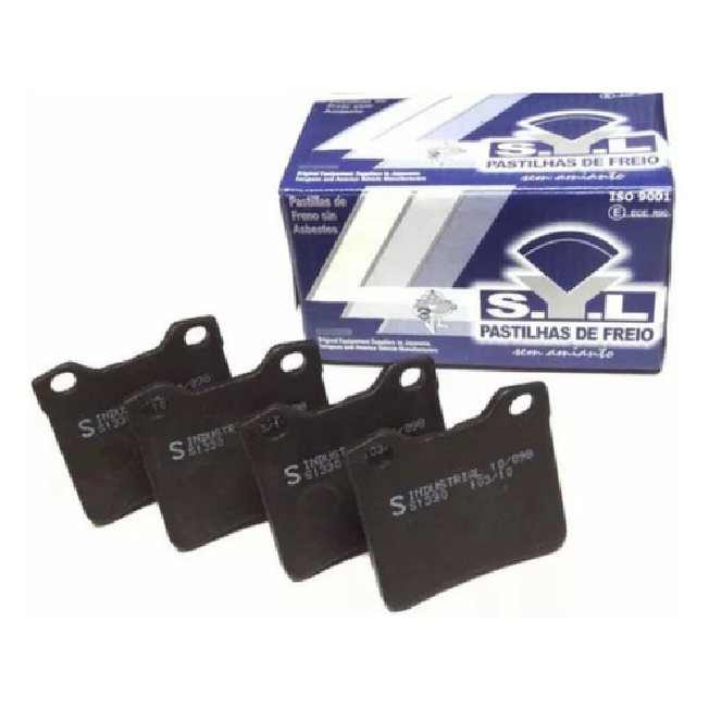 Jogo de Pastilhas de Freio Traseira para Peugeot 406 - Syl - 1330