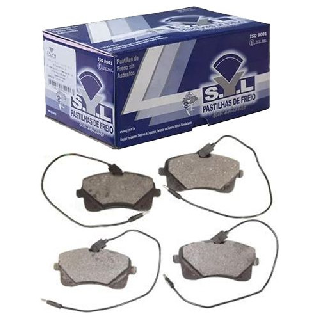 Jogo de Pastilhas de Freio Dianteira para Peugeot 407 e 407 SW - Syl - 1336