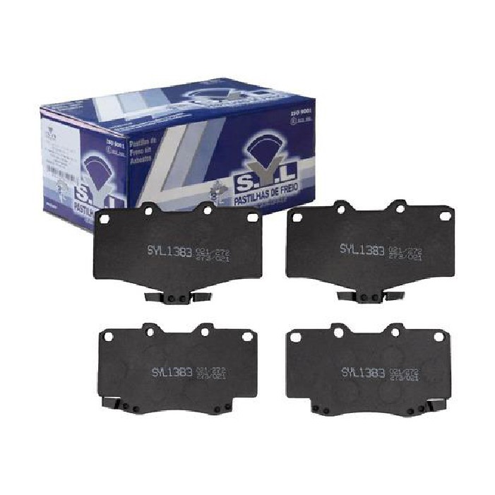 Jogo de Pastilhas de Freio Dianteira para Toyota Hilux - Syl - 1383