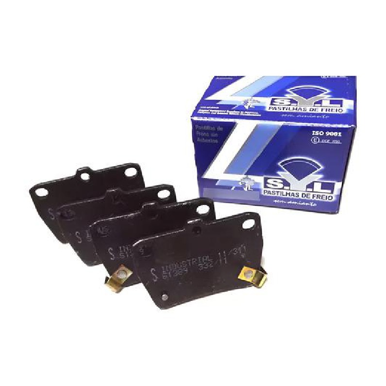 Jogo de Pastilhas de Freio Traseira para Chery Tiggo e Toyota RAV4 - Syl - 1389