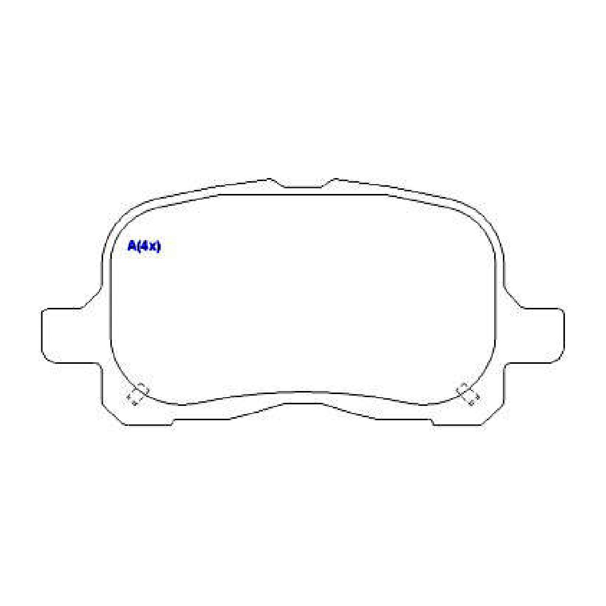 Jogo de Pastilhas de Freio Dianteira para Toyota Corolla - Syl - 1393