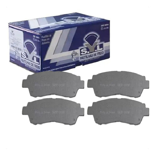 Jogo de Pastilhas de Freio Dianteira para Toyota Camry - Syl - 1395