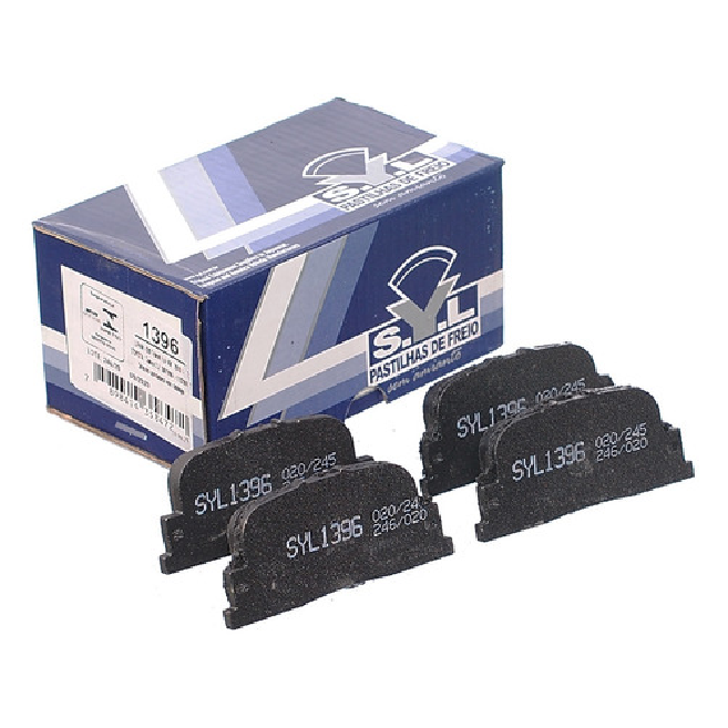 Jogo de Pastilhas de Freio Traseira para Lifan 620 e Toyota Camry - Syl - 1396