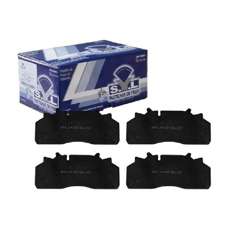 Jogo de Pastilhas de Freio Dianteira para Volvo VM23 210 - Syl - 1433